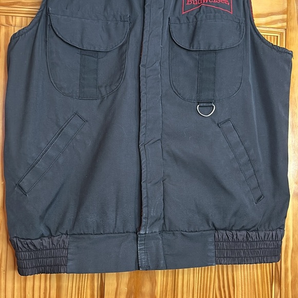 Budweiser fleece lined vest. Size small/medium. - Picture 3 of 8